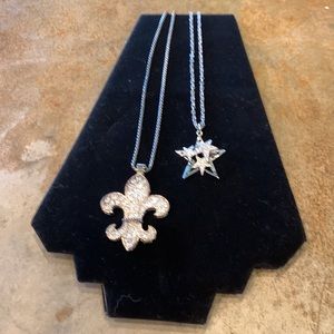 Rhinestone Bling Necklaces